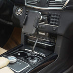 Adjustable Gooseneck Cup Car Phone Holder for Car – Quick Swivel & Stable Cradle Mount