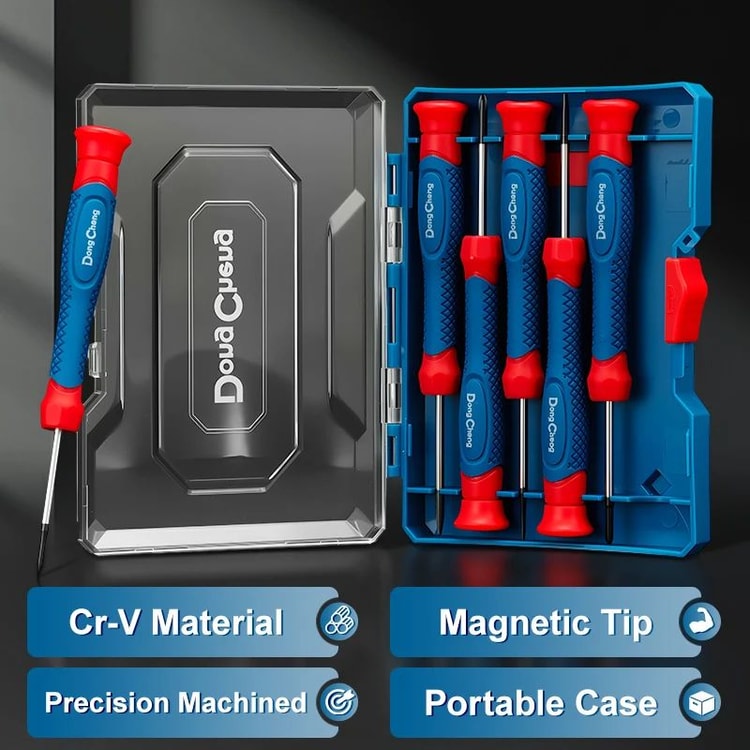 6 Piece Precision Electronic Screwdriver Set for Phone and Computer Repair