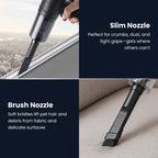 Portable Car Vacuum Cleaner With High Power Suction and LED Light