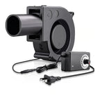 Adjustable Speed BBQ Blower Fan 97mm Portable Ventilation Cooling Fan for Grill Heater and Cabinet Use