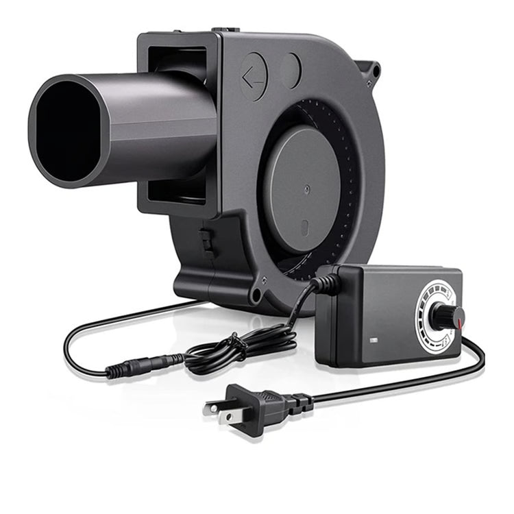 Adjustable Speed BBQ Blower Fan 97mm Portable Ventilation Cooling Fan for Grill Heater and Cabinet Use
