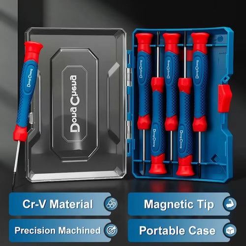 6 Piece Precision Electronic Screwdriver Set for Phone and Computer Repair