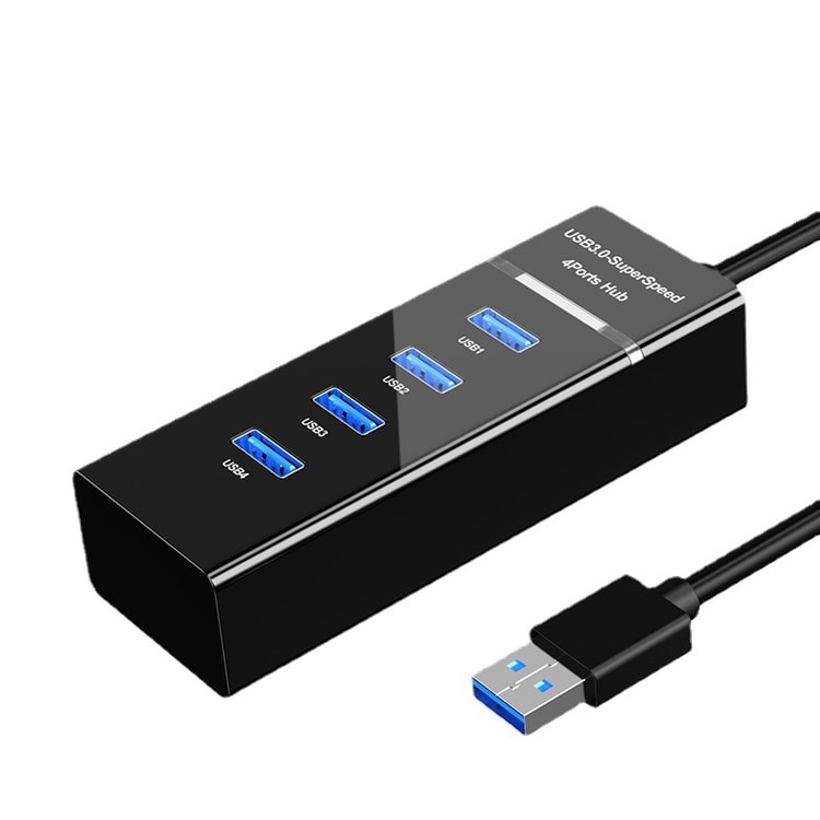 PC Laptop Docking Station Adapter, USB Splitter for Macbook and PC
