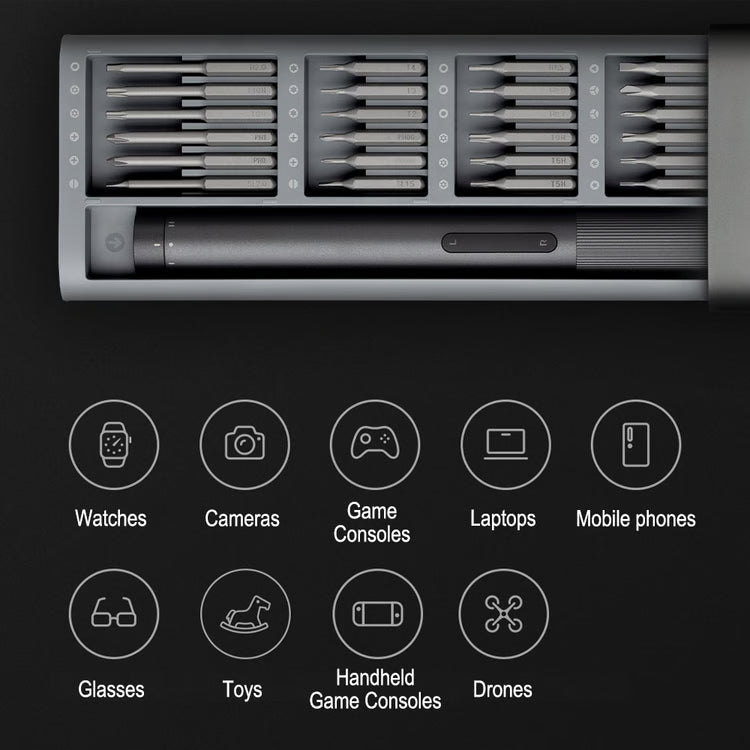 Smart Home Repair Steel Bits, Torque Setting for PC and Phone