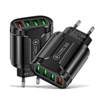 Travel Adapter, Charging For iPhone, Samsung, Xiaomi Mobile Ports