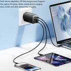 Fast Charge for Samsung iPhone Pro Huawei Phone Laptop, Universal Wall Charger