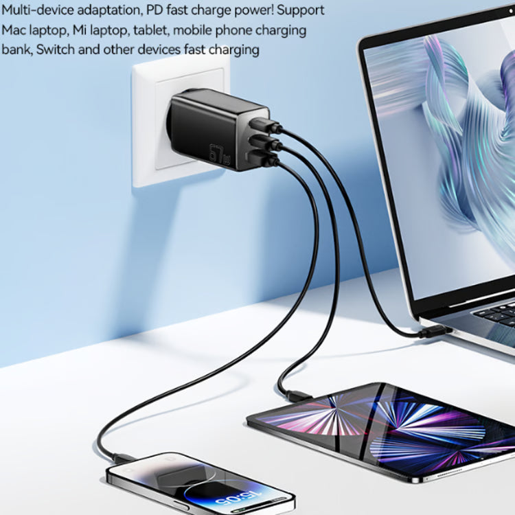 Fast Charge for Samsung iPhone Pro Huawei Phone Laptop, Universal Wall Charger