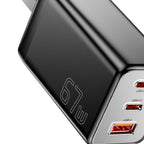 Fast Charge for Samsung iPhone Pro Huawei Phone Laptop, Universal Wall Charger