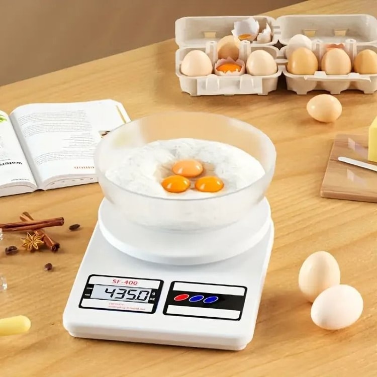 Digital Kitchen Scale 10kg 1g Precise Food Balance Electronic Scale with LCD Display