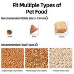 Smart Automatic Cat Feeder with Camera WiFi Pet Food Dispenser with App Control and Voice Recorder