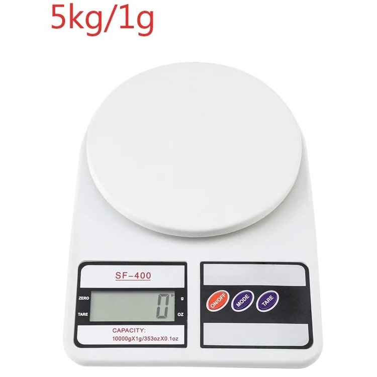 Digital Kitchen Scale 10kg 1g Precise Food Balance Electronic Scale with LCD Display