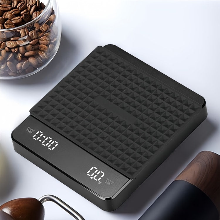 Professional High-precision Electronic Coffee Scale LED Display USB Timing Waterproof Pad Coffee Accessories